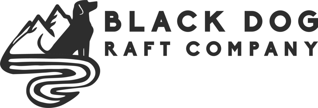 Black Dog Rafting Logo